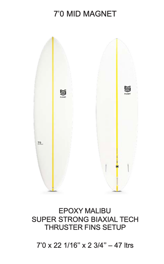 7'0 Mid Magnet | Flowt Surfboards
