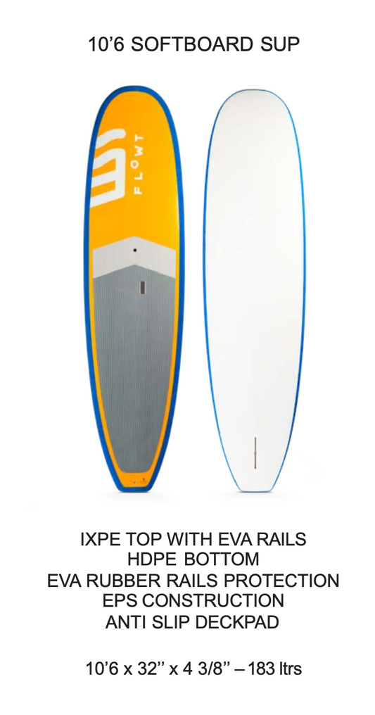 10'6 Softboard SUP | Flowt