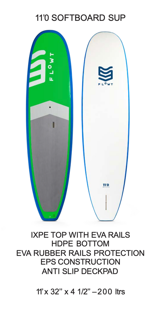 11'0 Softboard SUP | Flowt
